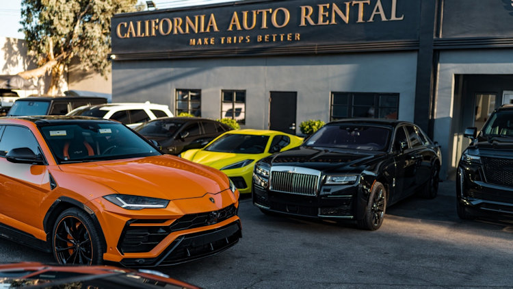 luxury car rental los angeles